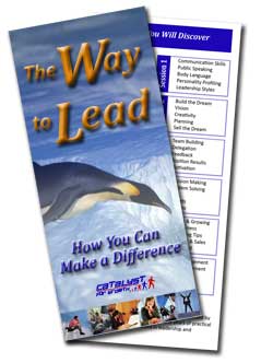 the way to lead