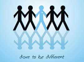 dare to be different